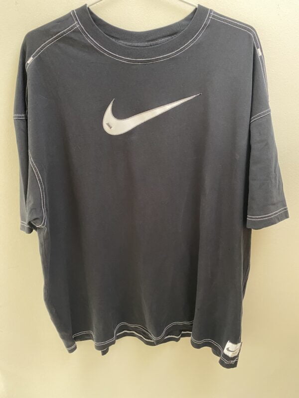 Μαύρο Φαρδύ Μπλουζάκι Nike_