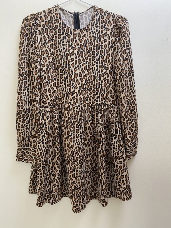 Μίνι φόρεμα με Leopard Print_