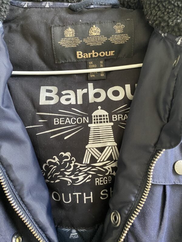 Σκούρο Μπλε Barbour Παλτό