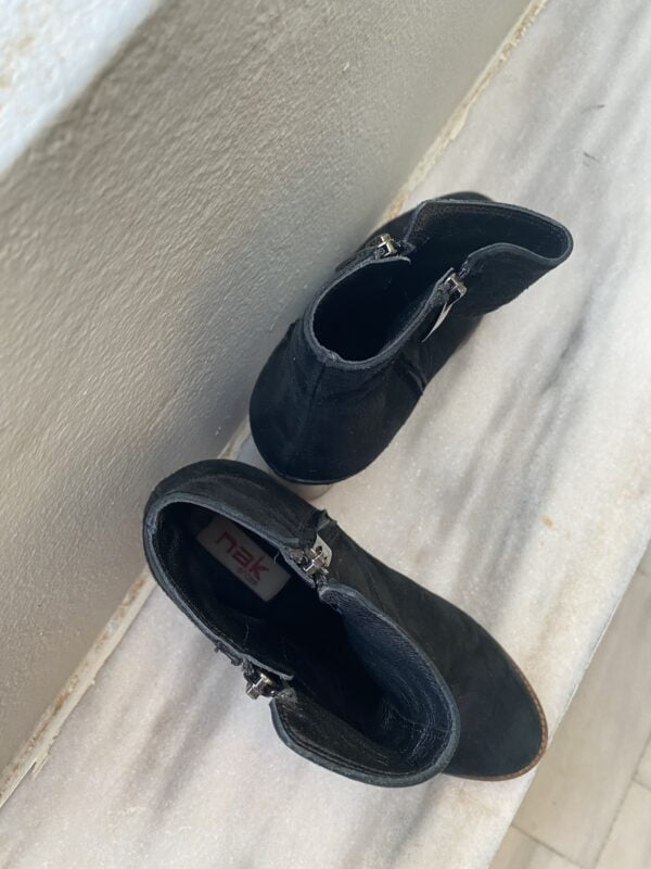 Μαύρα Ankle Boots Nak _